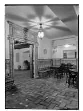 West side Y.M.C.A. Cafeteria door and corner.