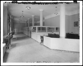 20th Street and 5th Avenue. Corn Exchange Bank, interior.
