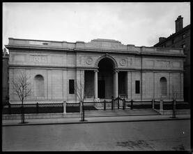 J. Pierpont Morgan library. Facade.