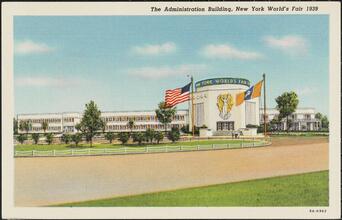 The Administration Building, New York's World Fair 1939