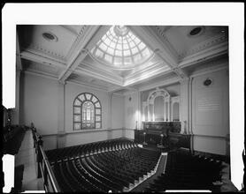 68th Street and Central Park West, S.W. corner. 2nd Church of Christ, Scientist, interior.