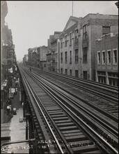 [Allen Street north from Canal Street.]