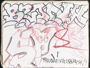 Bronx [Page in Sharp's piece book.]