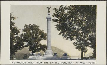 The Hudson River from the Battle Monument at West Point.