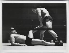 69 West 66th Street. St. Nicholas Rink. Wrestling match
