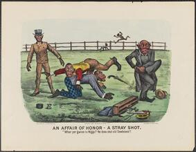 An Affair of Honor - A Stray Shot.