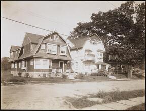[Looking west along north side of 261st Street from Tyndall Avenue.]
