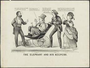 The Elephant and His Keepers.