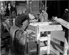 6th Avenue Subway Construction, 16th Street.