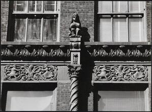 [Architectural details on an unidentified building.]