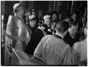 [Congregation during a religious service.]