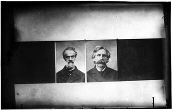 From Rogue's Gallery, Brockway -- forger [Wm. E. Brockway] and [Franklin J.] Moses -- Ex Gov. of South Carolina.