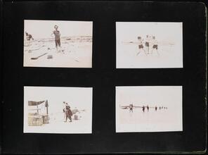 Beach scenes [Four beach scenes.]