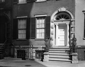 [29 East 4th Street. Old Merchant's House. Entrance.]