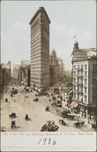 The Fuller Flat Iron Building; Broadway & 5th Ave. New York.