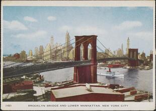 Brooklyn Bridge and Lower Manhattan, New York City