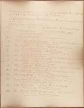Washington's Centennial Parades [The order of exercises at the Centennial Banquet at the Metropolitan Opera House on Tuesday April 30th, 1889.]