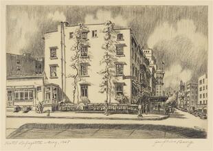 Hotel Lafayette. May, 1948.