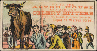 Go to the Astor House and Ask for Celery Bitters