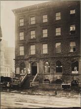 Birthplace of Cornelius Vanderbilt, Jr., 34th Street and Fourth Avenue.
