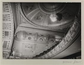Fifth Avenue Theatre, Showing Chandelier, Rotunda, and Second Balcony