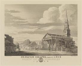 St. Paul's Chapel About 1812