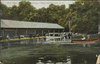 Boat House, Prospect Park, Brooklyn, N. Y.