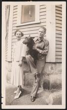 [Unidentified woman and man.]