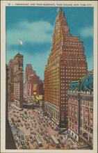 Paramount and Times Buildings, Times Square, New York City.