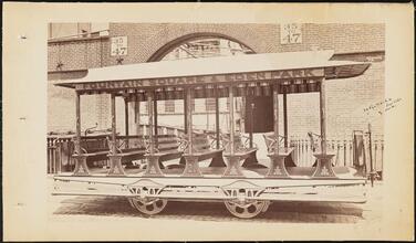 Summer Cars [Fountain Square & Eden Park streetcar, Cincinnati, Ohio.]