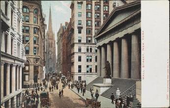 Wall Street, New York