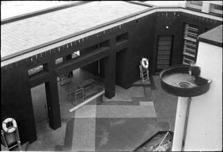 [Part of Fred Dana Marsh's "Battleship" house in Ormond Beach, Florida.]