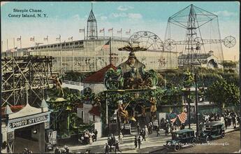 Steeple Chase, Coney Island, N. Y.