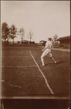 Sports, Field Sports, Oxford & Cambridge Training at B[erkeley] Oval.