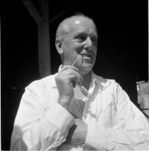 Circus [Portrait of a man.]