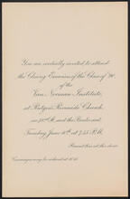 Closing Exercises of the Class of '90, of the Van Norman Institute
