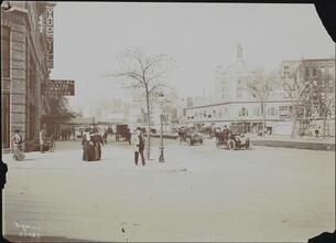 Street Scenes, North from 64th Street, Broadway.