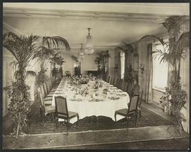 Hotel Biltmore, Interiors, Dining rooms.