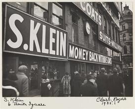 S. Klein, 6 Union Square.
