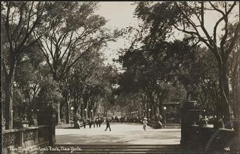 The Mall, Central Park, New York.