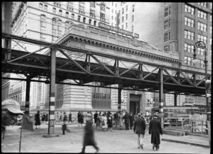 [Sixth Avenue El and Union Dime Savings Bank.]