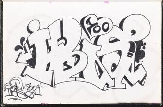 [Page in Daze's black book.]