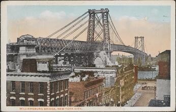 Williamsburg Bridge, New York City.