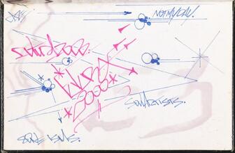 Not My Day [Page in Daze's black book.]
