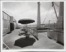 [S.S. "Panama", Swimming Pool.]