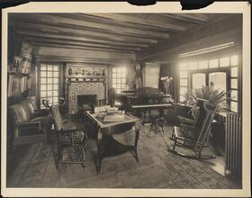 [Residence. Interior, parlor.]