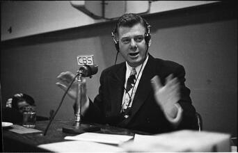 Arthur Godfrey [Godfrey hosting his radio show.]