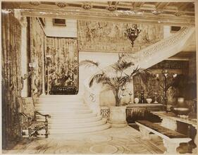 [William C. Whitney Residence. 68th St. & 5th Ave., N.Y.C. Entrance hall.]