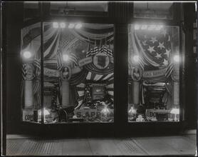 [Display window, gas appliances.]