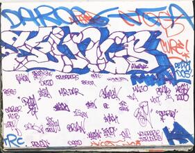 Kings Alwayz [Page in DAR TRC's black book.]